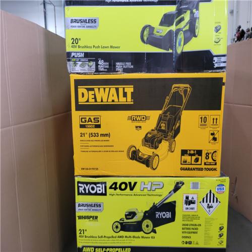 CALIFORNIA AS-IS OUTDOOR POWER EQUIPMENT