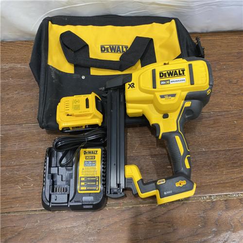 AS-IS DEWALT 20V-MAX XR 18GA BRAD NAILER KIT