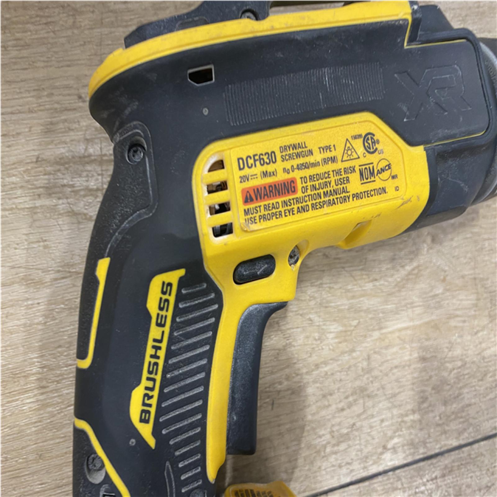 AS-IS DEWALT XR 20V MAX Lithium-Ion Cordless Brushless Screw Gun (Tool Only)