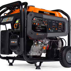 DALLAS LOCATION-AS-IS GENERAC 12 500/9500-Watt Electric Start Tri Fuel Portable Generator
