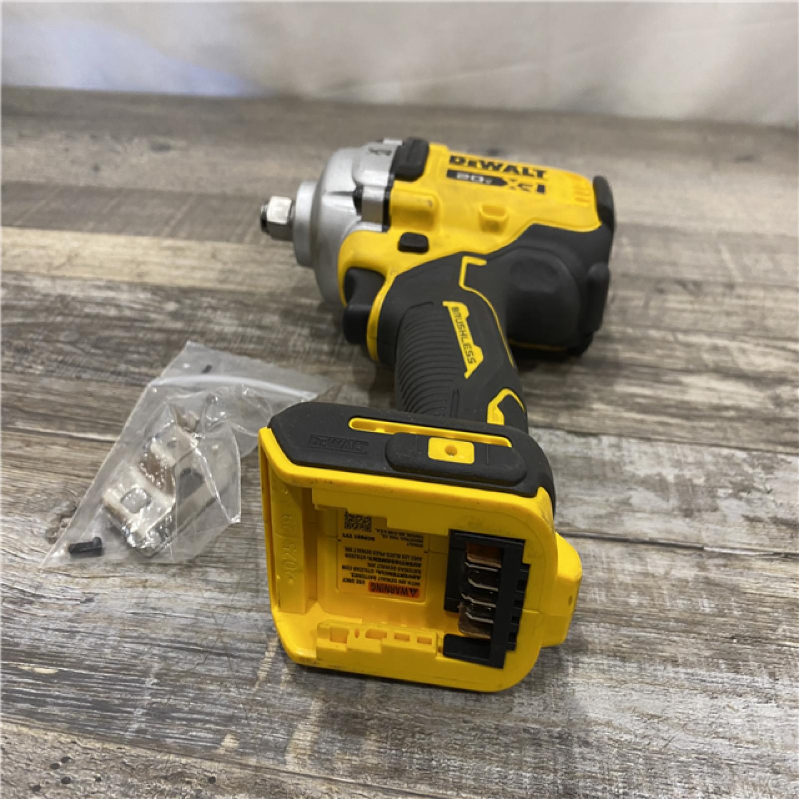 AS-IS DEWALT 20V MAX XR Cordless 1/2 in. Impact Wrench (Tool Only)