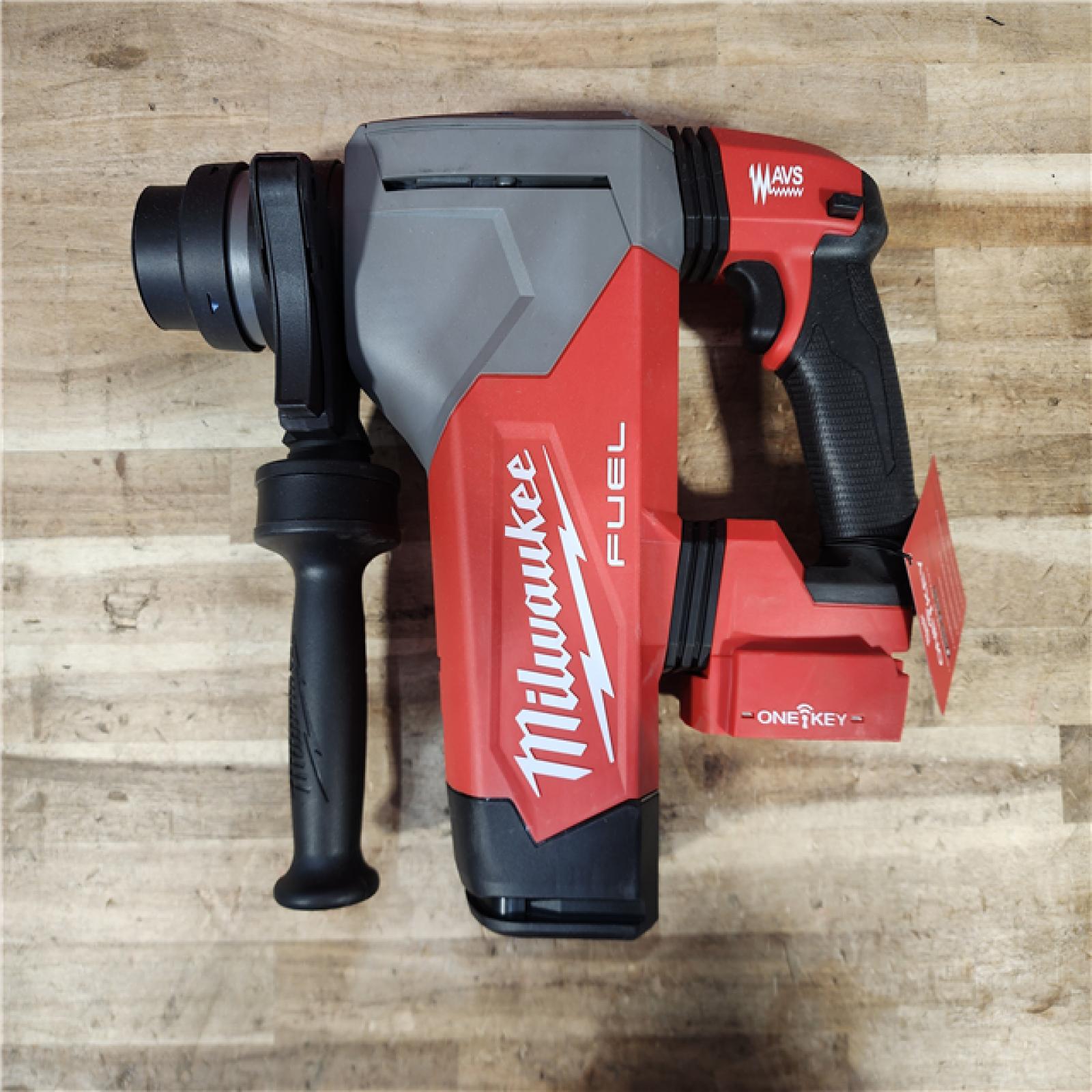 HOUSTON LOCATION - AS-IS Milwaukee FUEL 18V Lithium-Ion Brushless Cordless SDS-Plus 1-1/8 in. Rotary Hammer Drill (Tool-Only)