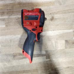 HOUSTON LOCATION - AS-IS M12 FUEL 12V Li-Ion Brushless Cordless Stubby 3/8 in. Impact Wrench Kit W/(1) 5.0 Ah High Output Battery