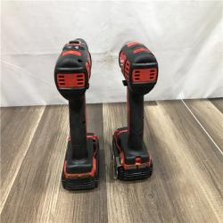 AS-IS Milwaukee 18V Lithium-Ion Cordless Drill Driver/Impact Driver Combo Kit