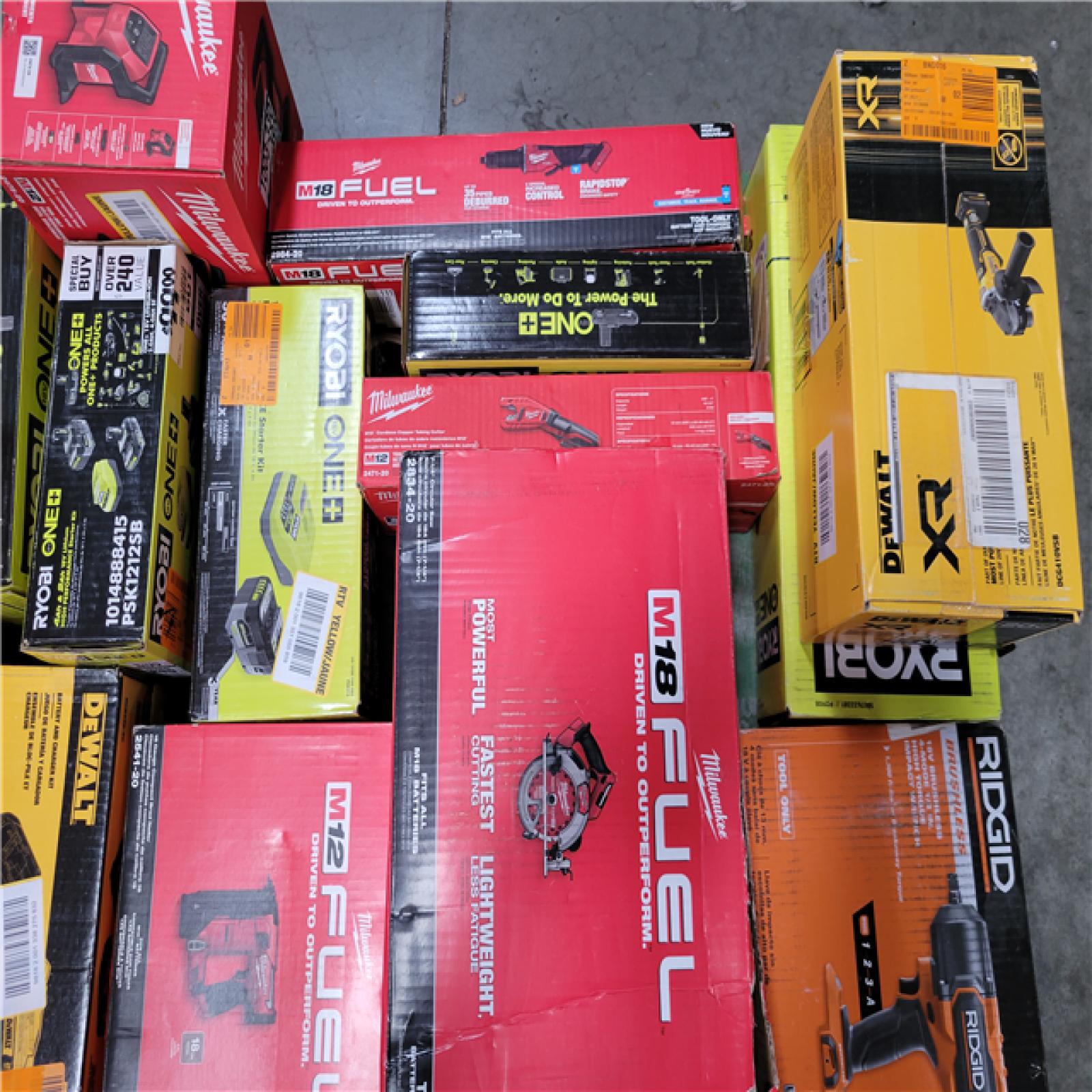 CALIFORNIA AS-IS TOOL PALLET