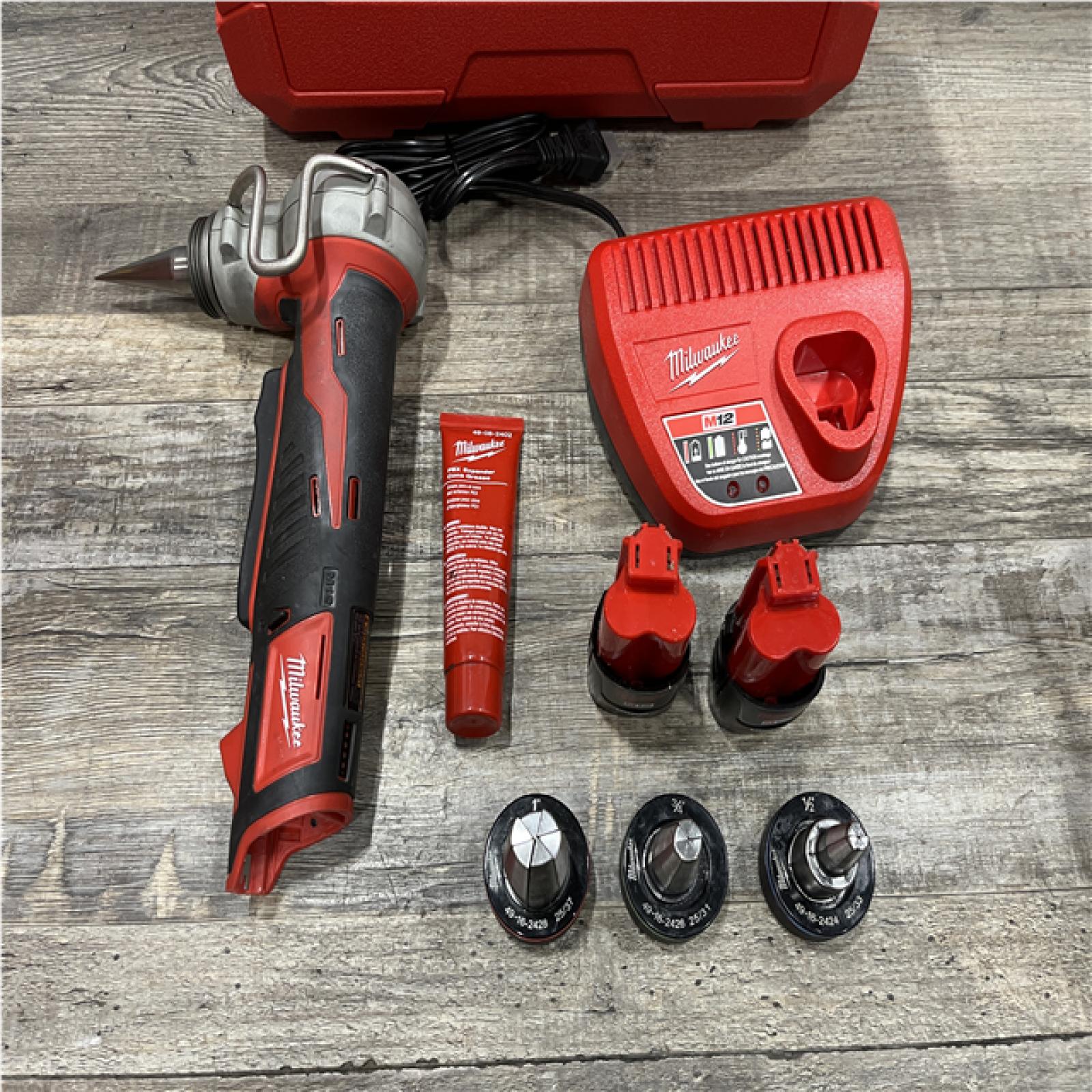 AS-IS Milwaukee Cordless PEX Expansion Tool Kit