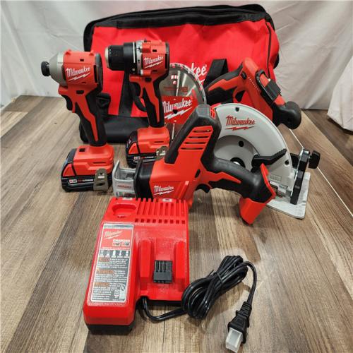 AS-IS- Milwaukee M18 4-Tool Combo Kit