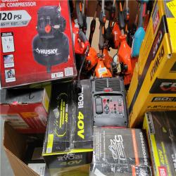 CALIFORNIA AS-IS OUTDOOR POWER EQUIPMENT
