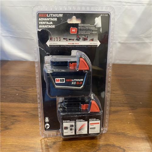 NEW! Milwaukee XC Extended Capacity Battery Pack 3.0Ah (2-Pack)