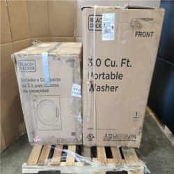 Phoenix AS-IS Black and Decker Combo Washer and Dryer Pallet