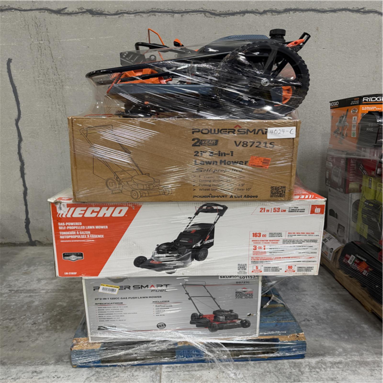 Atlanta Location AS-IS Tools Partial Truckload (6 Pallets) 4024-C