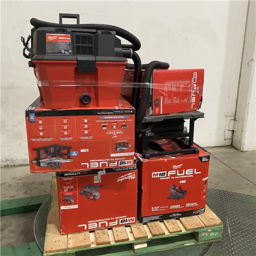 Dallas Location - As-Is MILWAUKEE Tool Pallet