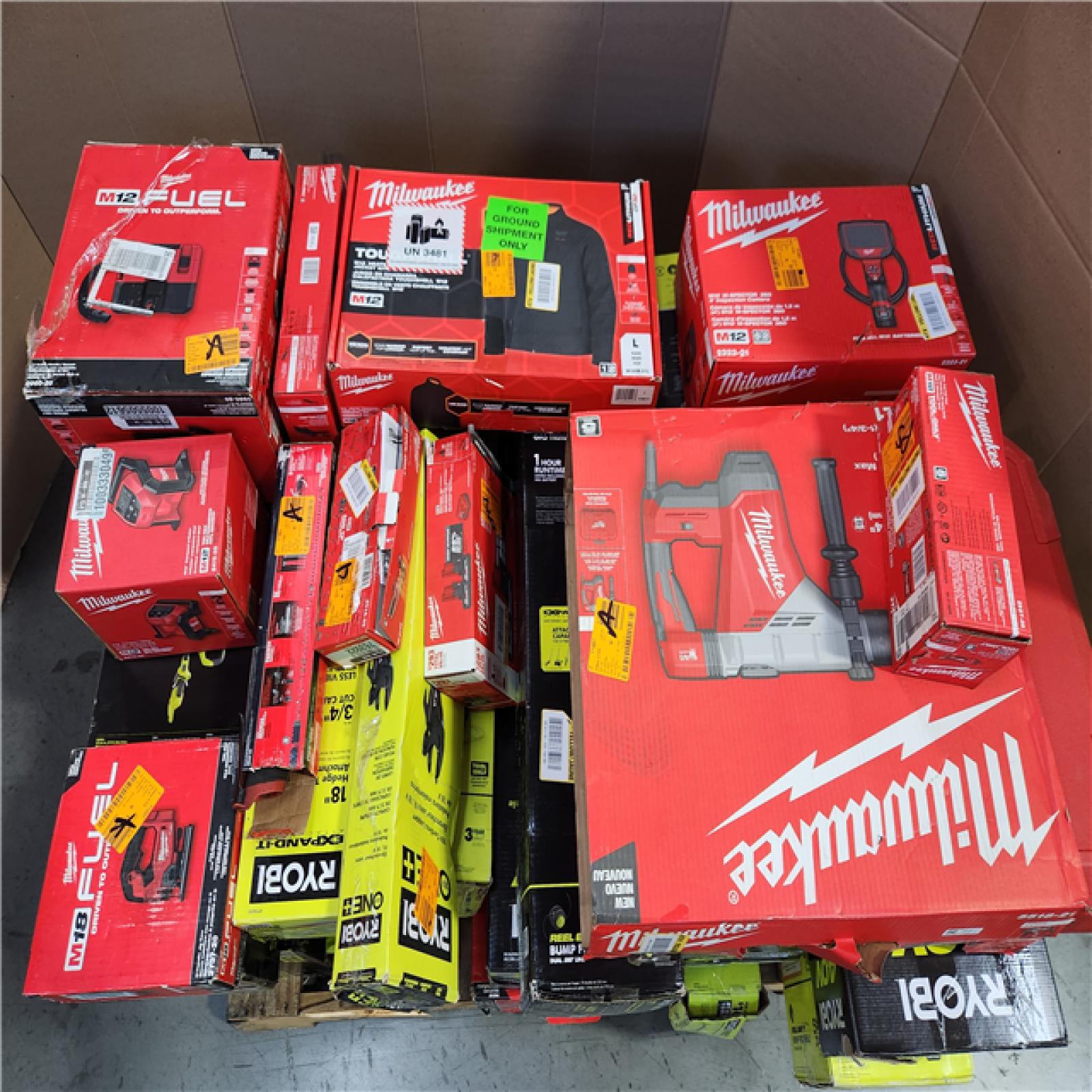 CALIFORNIA AS-IS TOOL PALLET