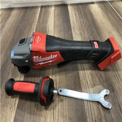 AS-IS Milwaukee FUEL 18-Volt Lithium-Ion Brushless Cordless 4-1/2 in./6 in. Braking Grinder with Paddle Switch (Tool-Only)