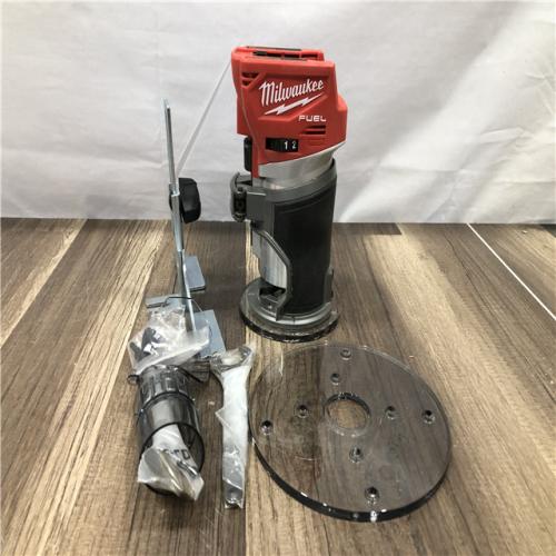 AS-IS Milwaukee FUEL 18V Lithium-Ion Brushless Cordless Compact Router (Tool-Only)