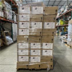 DALLAS LOCATION - Denver 48 in. Integrated LED Indoor White Ceiling Fan with Remote PALLET-(48 UNITS)
