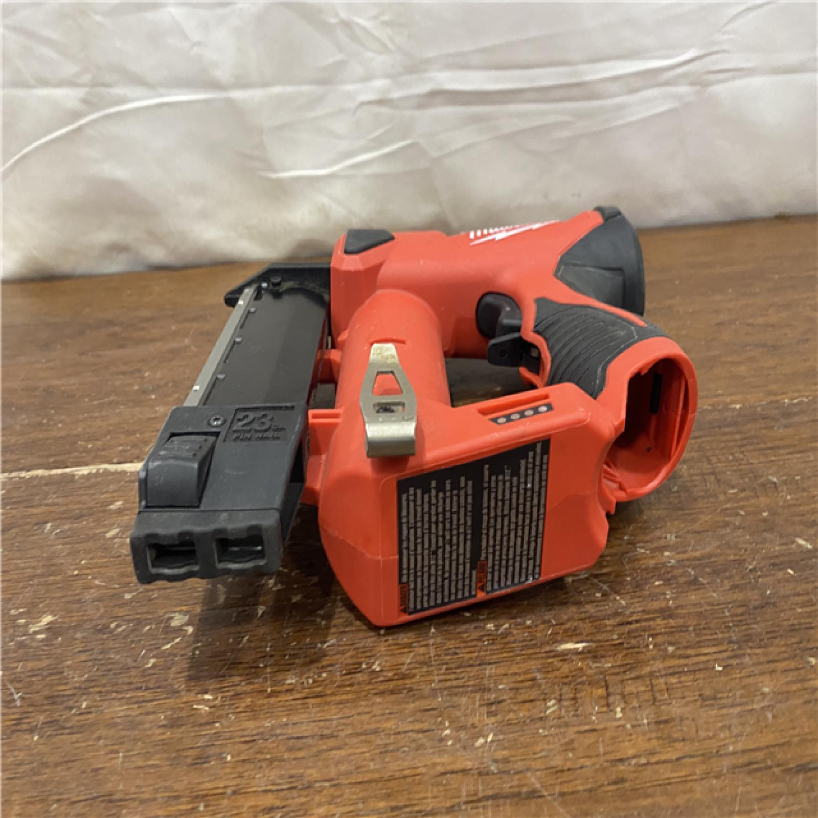 AS-IS  Milwaukee 2540-20 12V 23 Gauge Cordless Pin Nailer (Tool Only)