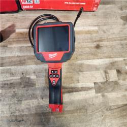 HOUSTON LOCATION - AS-IS MILWAUKEE M12 12V Lithium-Ion Cordless M-SPECTOR 360-Degree 4 Ft. Inspection Camera Kit