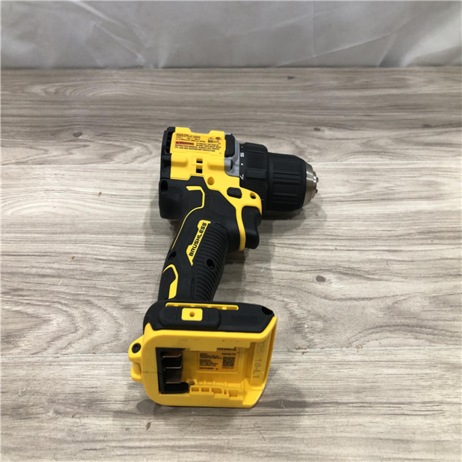 AS-IS DeWalt 20V MAX ATOMIC 1/2 in. Cordless Drill/Driver (Tool-Only)