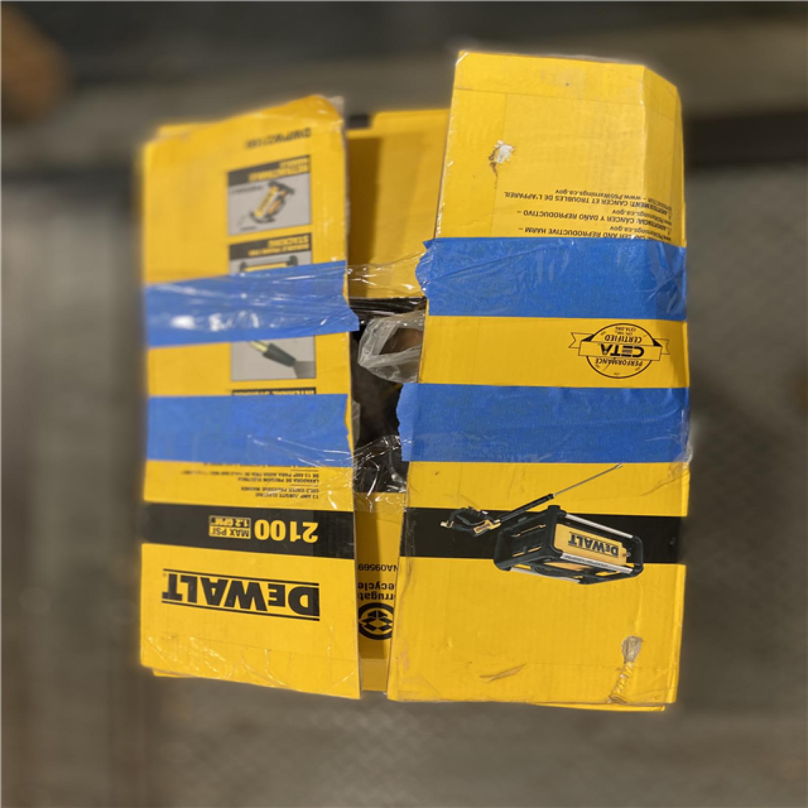 DALLAS LOCATION - DEWALT 2100 PSI 1.2 GPM 13 Amp Cold Water Electric Pressure Washer with Internal Equipment Storage