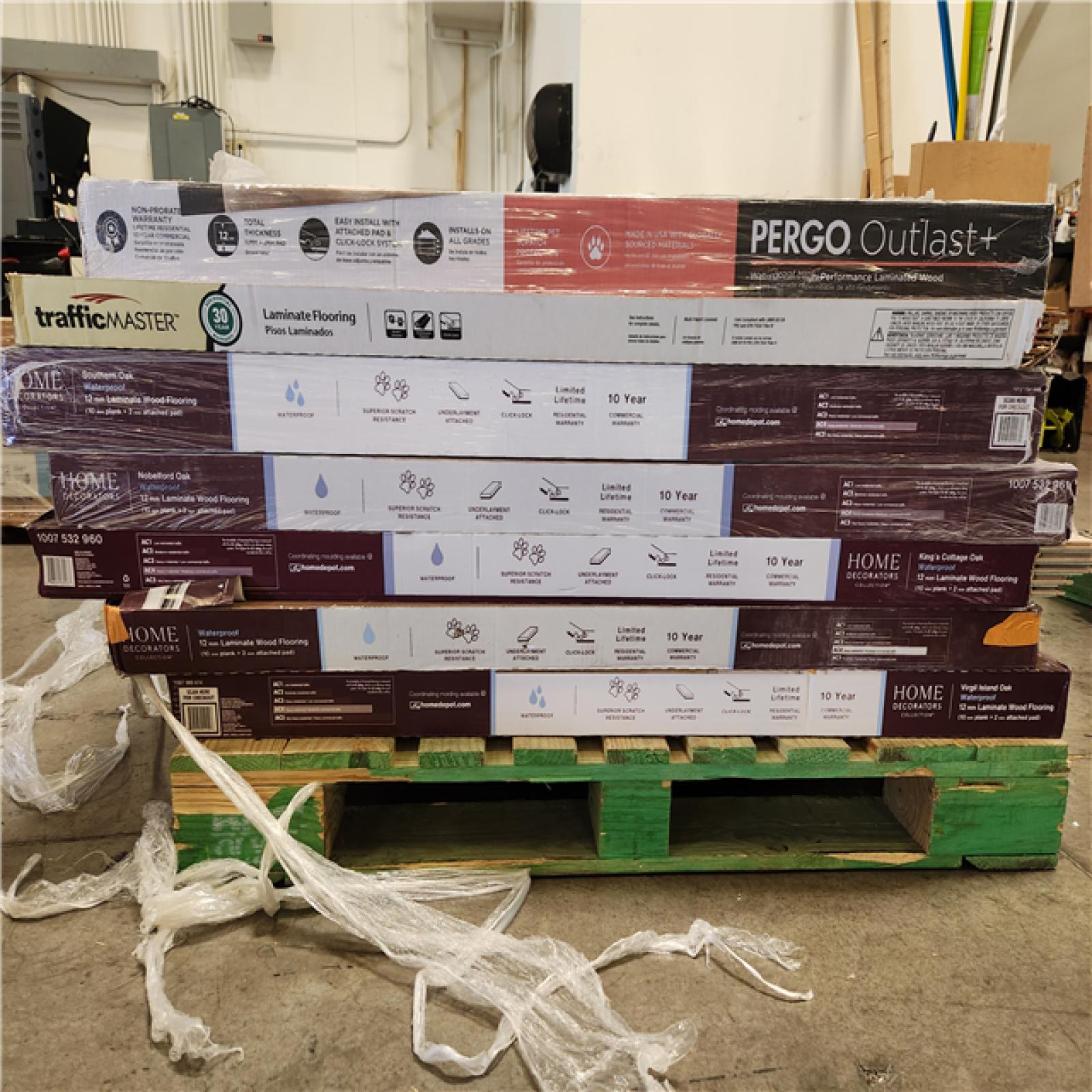 Phoenix Location Mixed Flooring Pallet (29 Cases)
