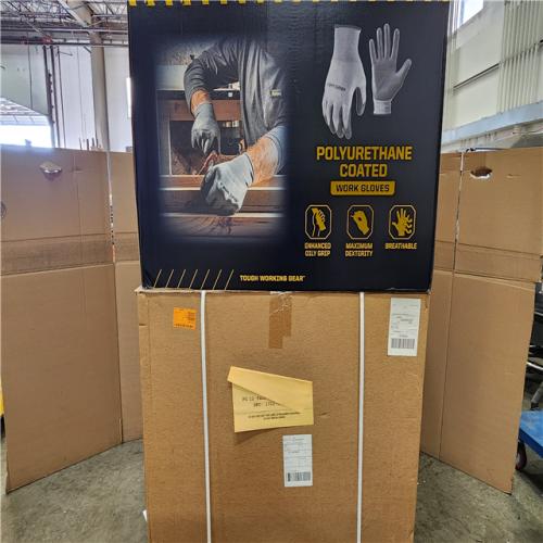 Phoenix NEW FIRM GRIP Large Polyurethane Grip Work Gloves Pallet (400-Gloves)