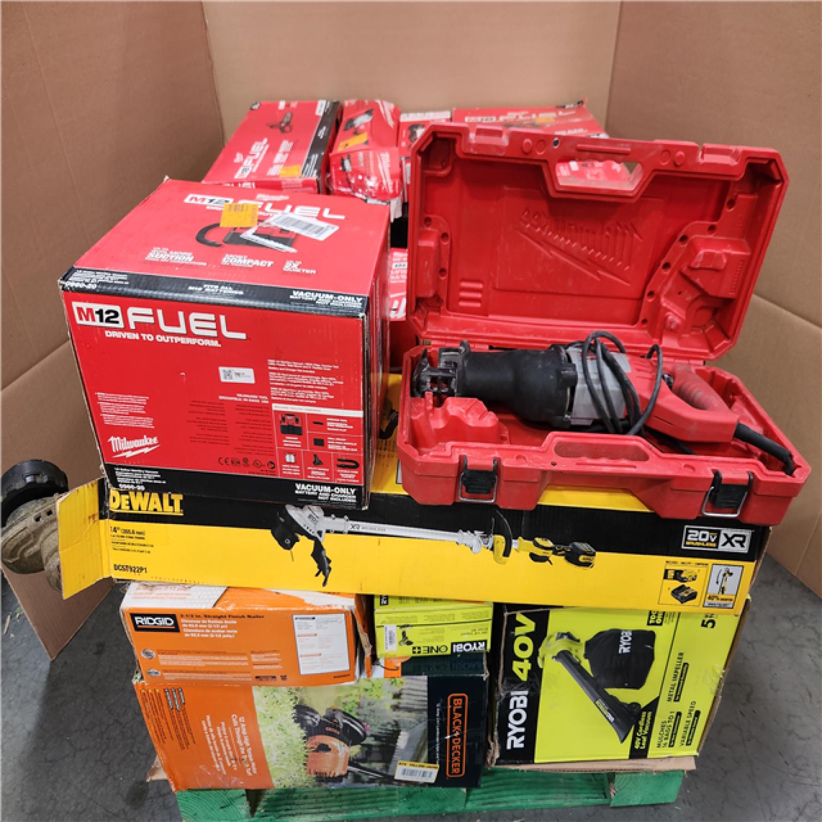 CALIFORNIA AS-IS TOOL PALLET