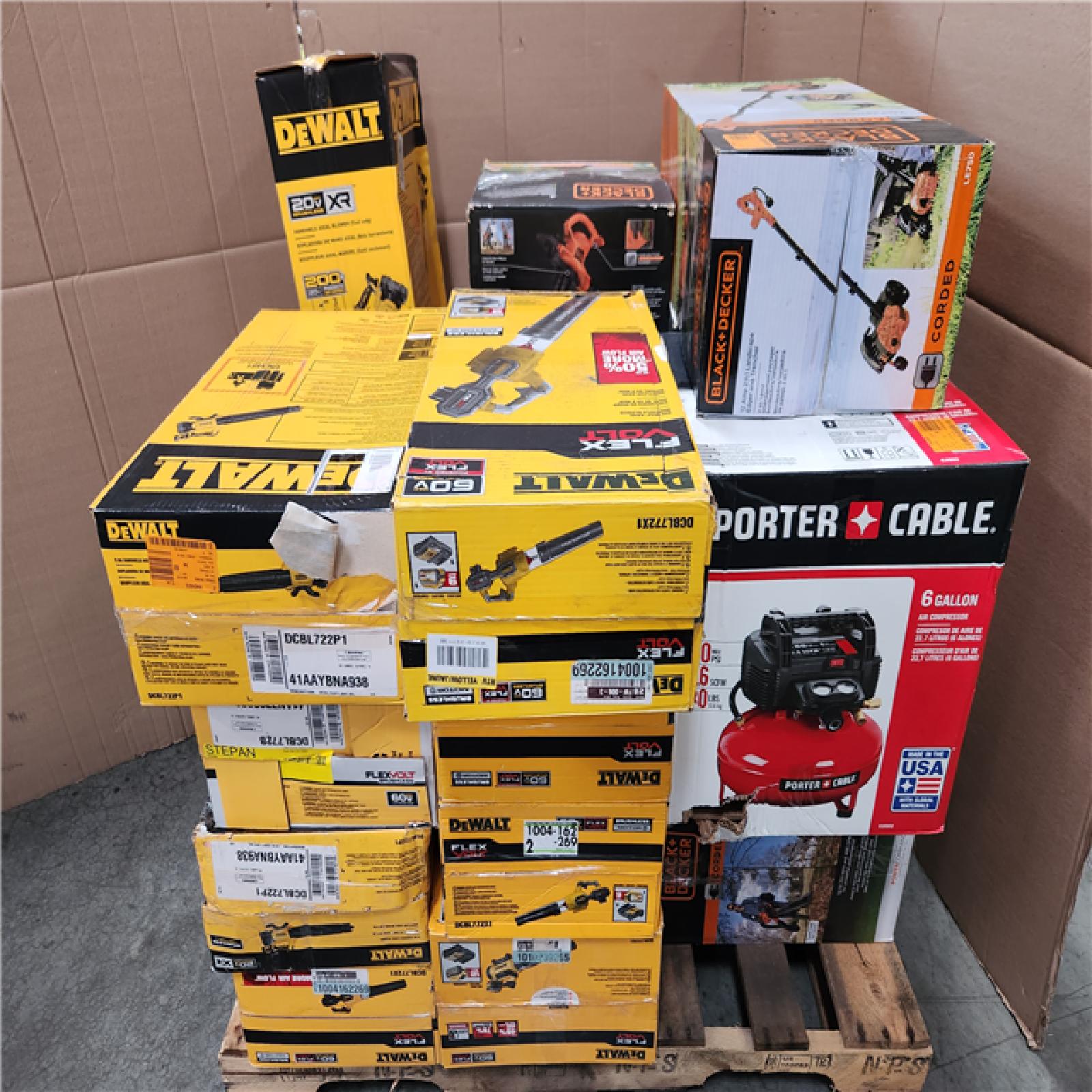 CALIFORNIA AS-IS TOOL PALLET