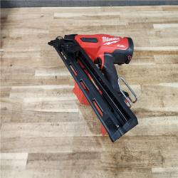 HOUSTON LOCATION - AS - IS Milwaukee FUEL 18-Volt Lithium-Ion Brushless Cordless Gen II 15-Gauge Angled Finish Nailer (Tool-Only)