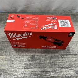NEW - Milwaukee 12V Lithium-Ion Cordless 3/8 in. Ratchet (Tool-Only)