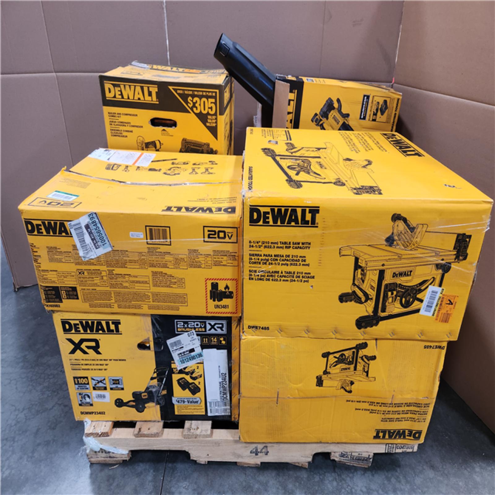 CALIFORNIA AS-IS TOOL PALLET