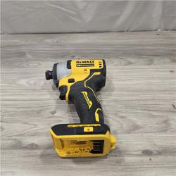 AS-IS DeWALT ATOMIC 20V MAX Cordless Compact Impact Driver Kit