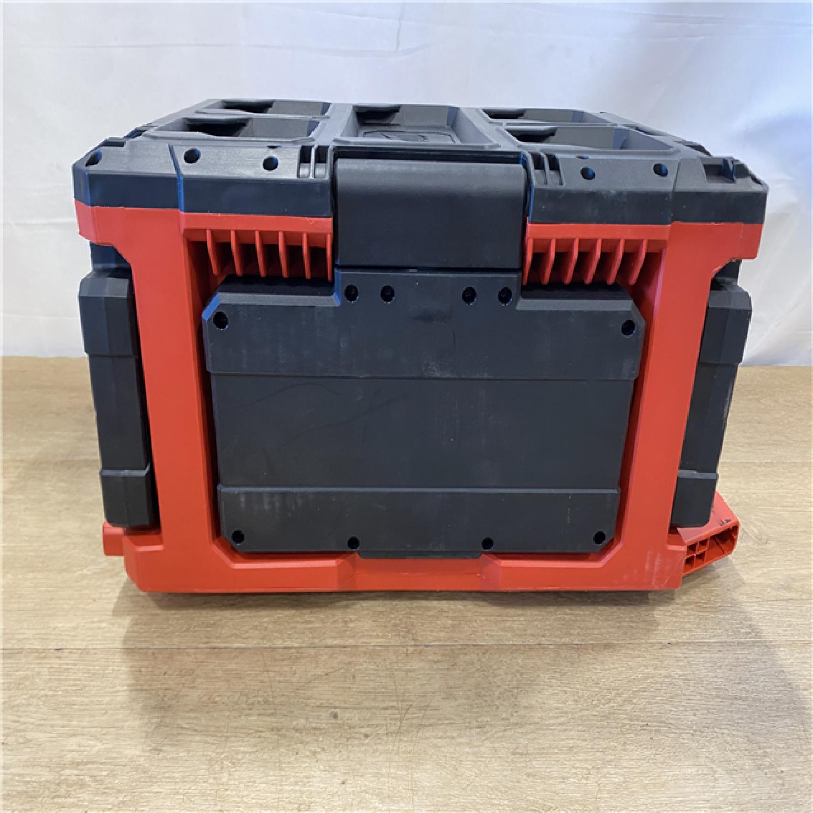 AS-IS Milwaukee 18-Volt Lithium-Ion Cordless PACKOUT 3000 Lumens LED Light with Built-In Charger