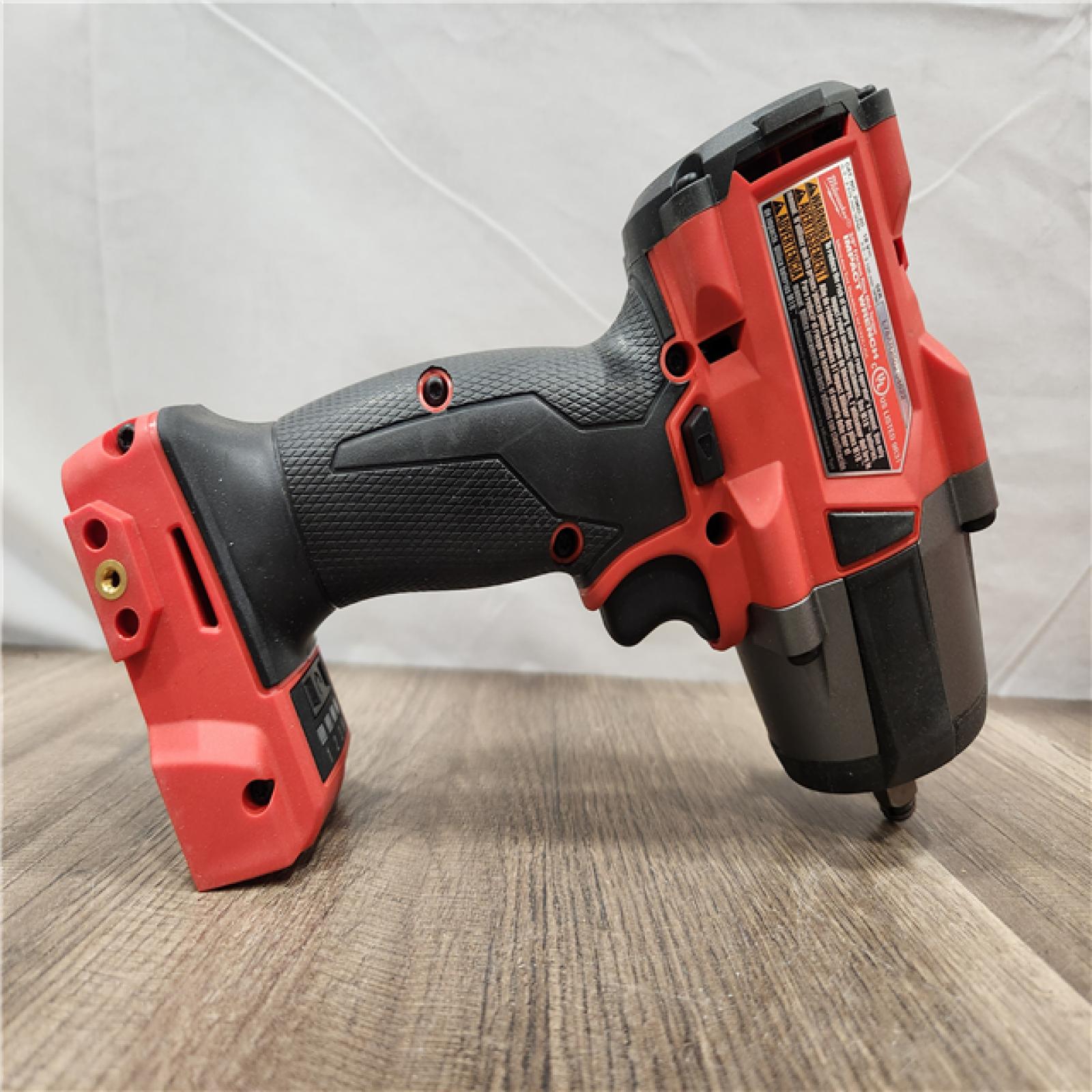 AS-IS- Milwaukee M18 18V Fuel Cordless Mid-Torque Compact Impact Wrench (TOOL ONLY)