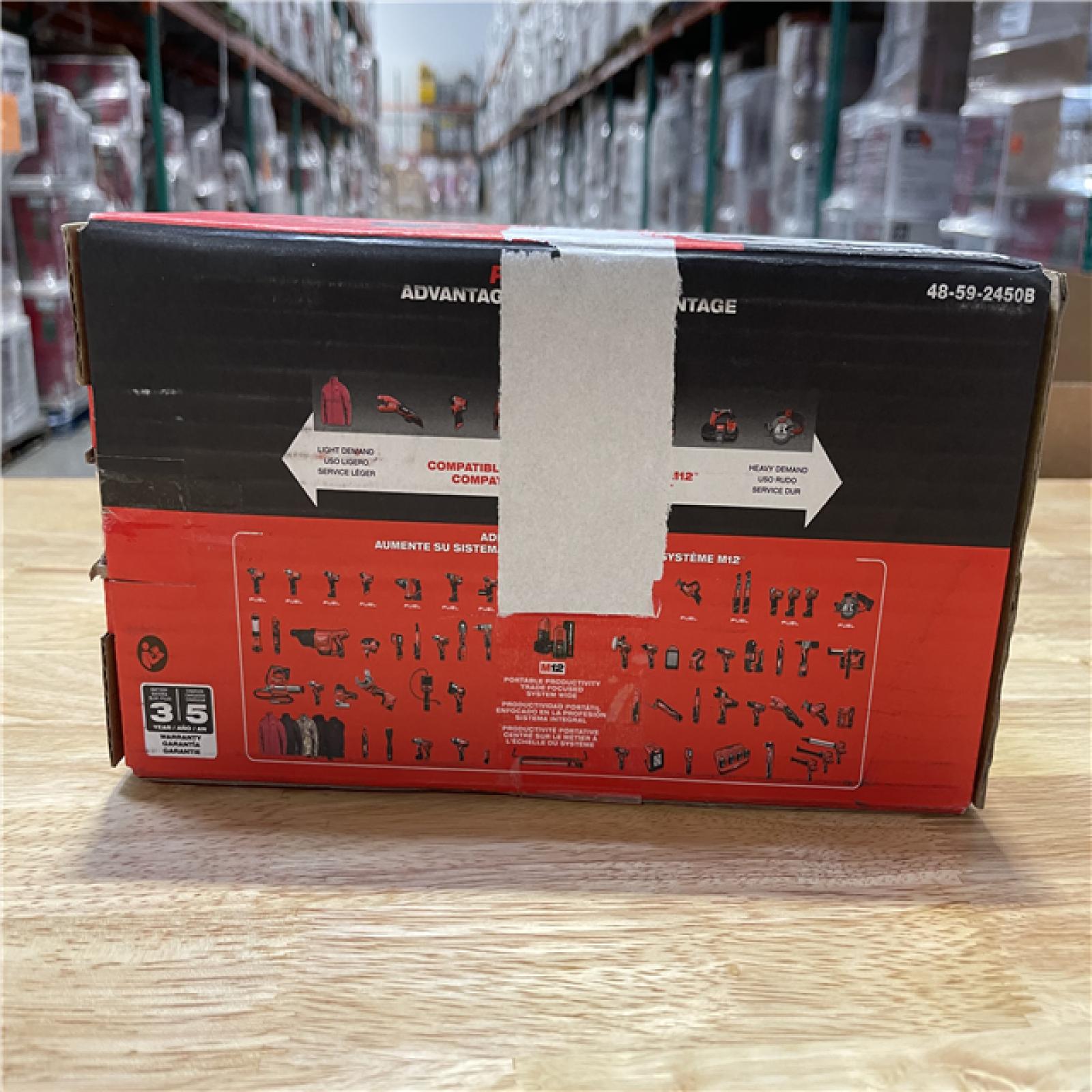 NEW! - Milwaukee 12-Volt Lithium-Ion XC High Output 5.0 Ah Battery Pack with Charger Starter Kit