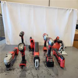 AS-IS- Milwaukee 18-Volt Lithium-Ion Cordless (9-Tool) Combo Kit
