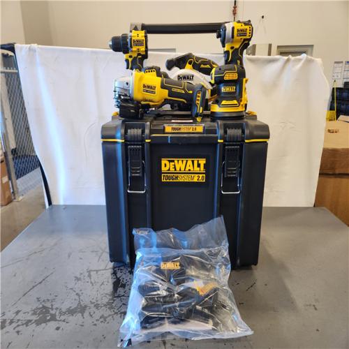 AS-IS- Dewalt 20-Volt MAX ToughSystem Lithium-Ion 6-Tool Cordless Combo Kit