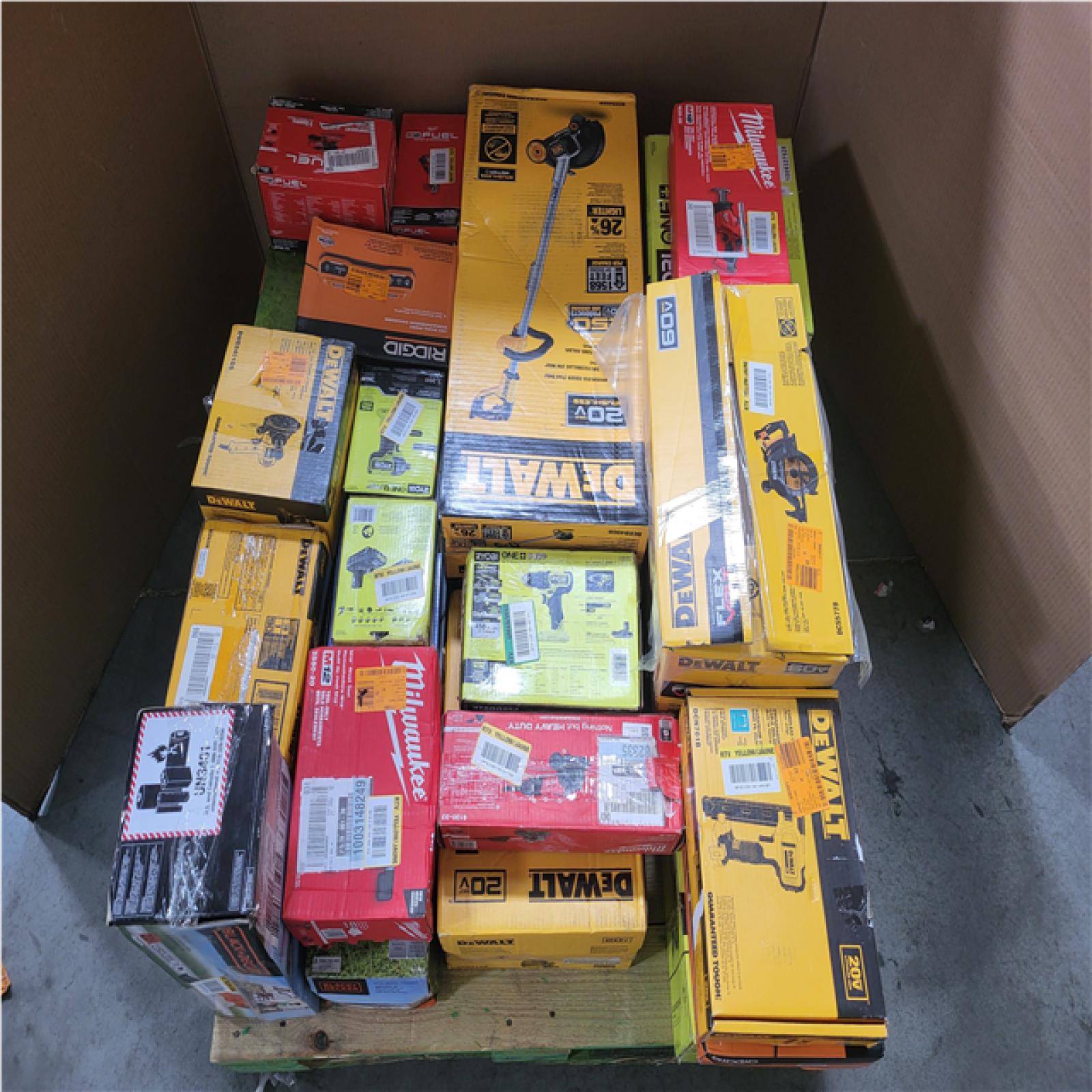 CALIFORNIA AS-IS TOOL PALLET