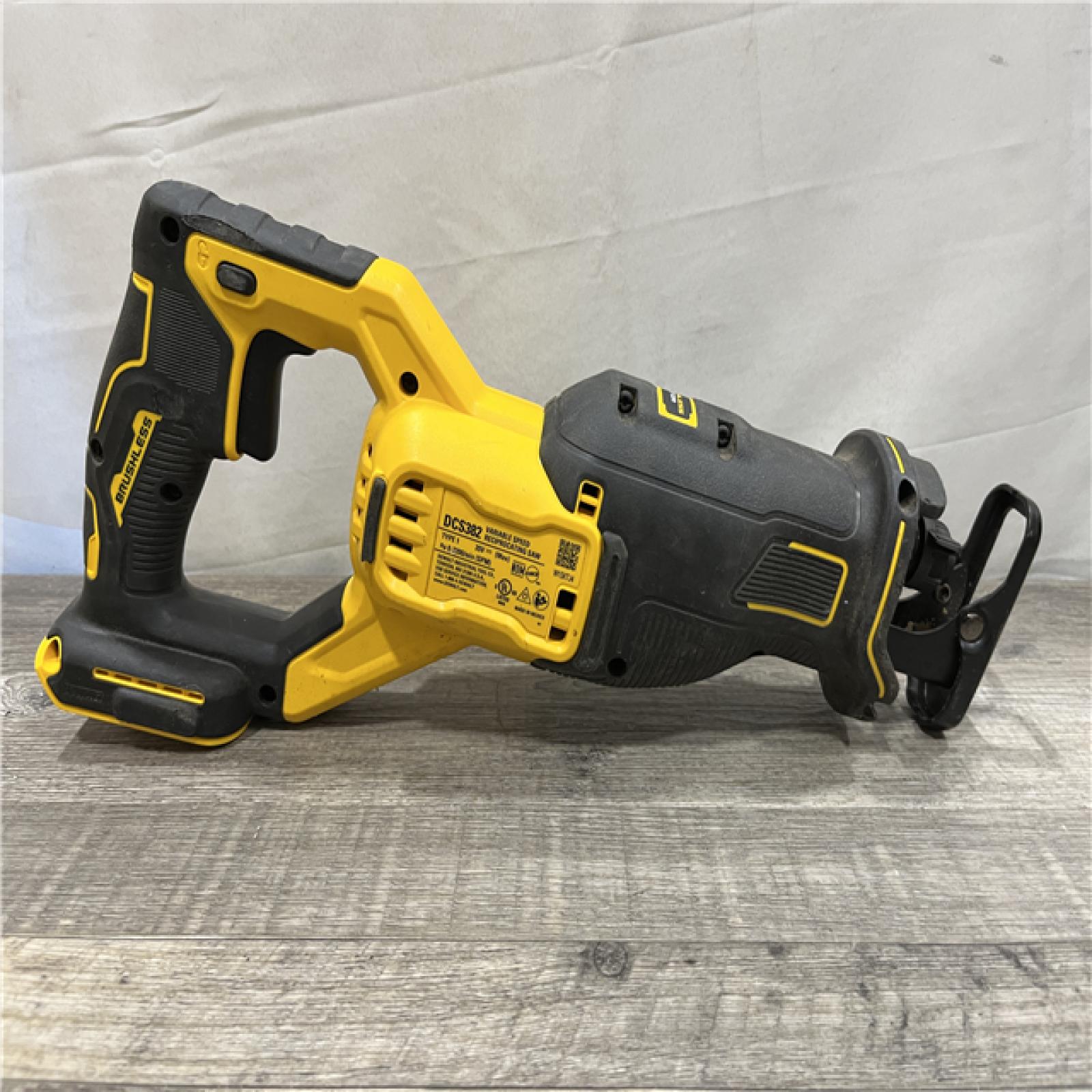 AS-IS DEWALT 20V MAX Cordless Brushless Reciprocating Saw (Tool Only)