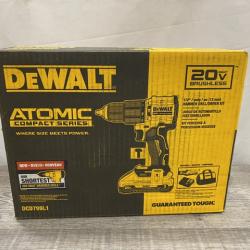 NEW - DEWALT ATOMIC 20-Volt Lithium-Ion Cordless 1/2 in. Compact Hammer Drill Kit