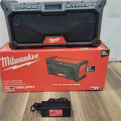 AS-IS Milwaukee 2952-20 M18 18V Bluetooth Jobsite Radio
