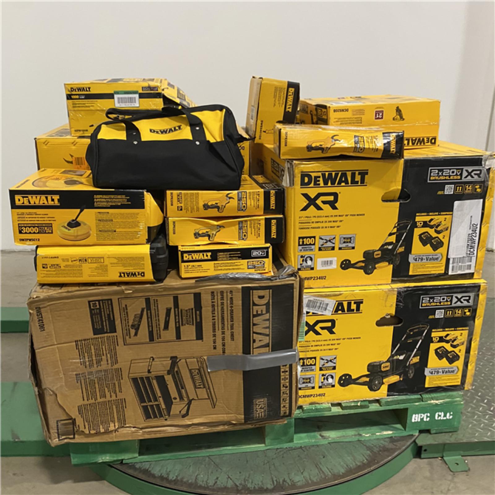 Dallas Location - As-Is DEWALT Tool Pallet