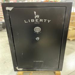 DALLAS LOCATION- AS-IS LIBERTY SAFE USA Series Black Textured 36 Electronic Gun Safe
