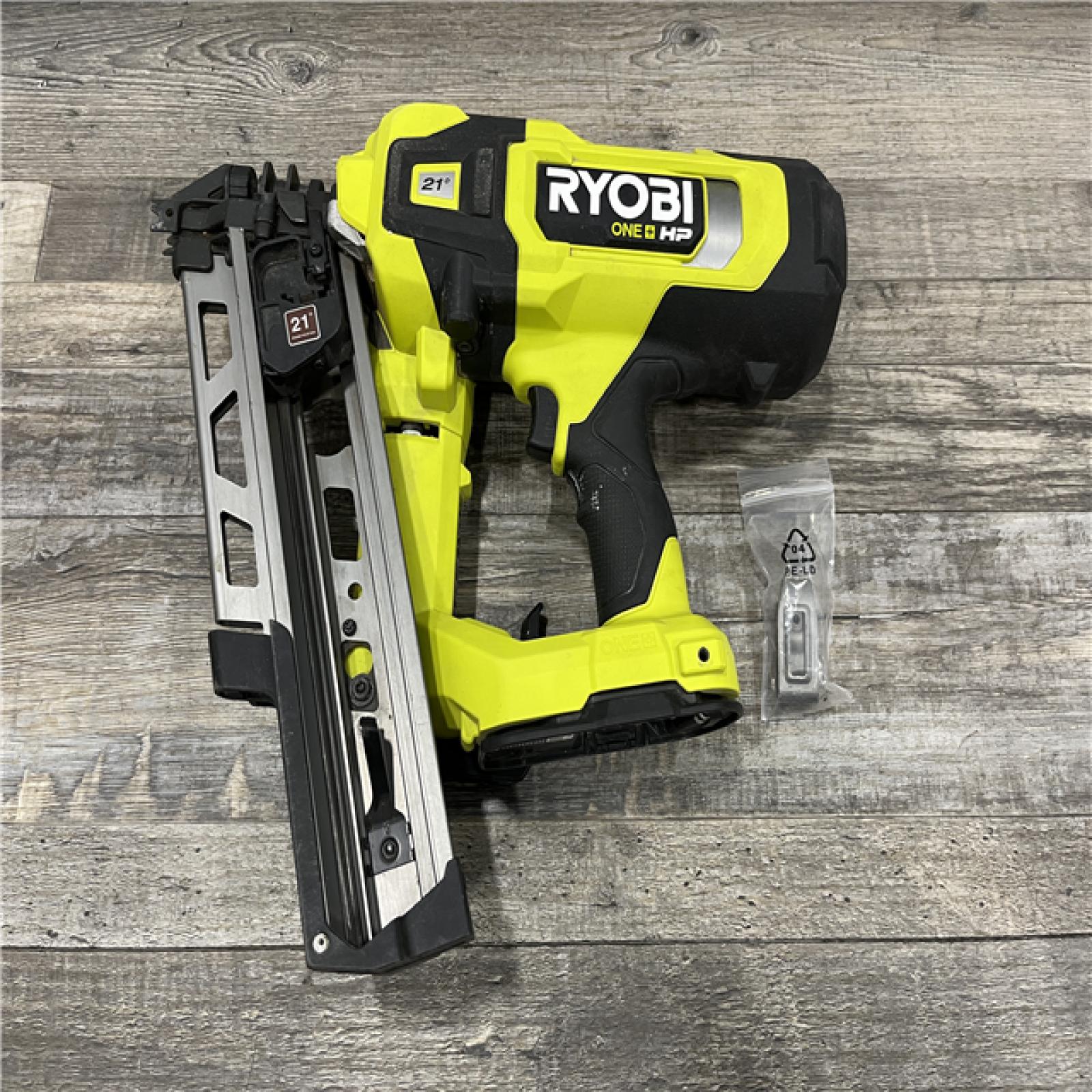 AS-IS RYOBI ONE+ HP 18V Brushless Cordless AirStrike 21° Framing Nailer (Tool Only)
