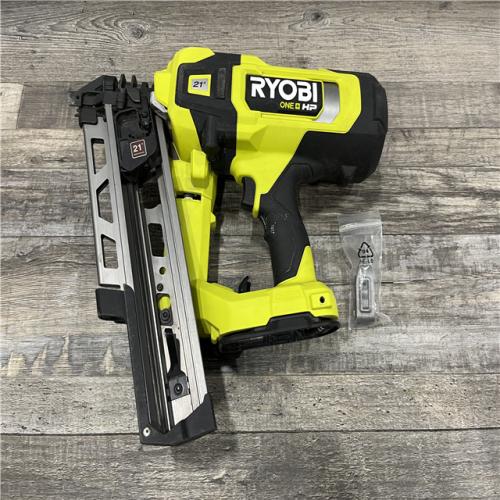 AS-IS RYOBI ONE+ HP 18V Brushless Cordless AirStrike 21° Framing Nailer (Tool Only)
