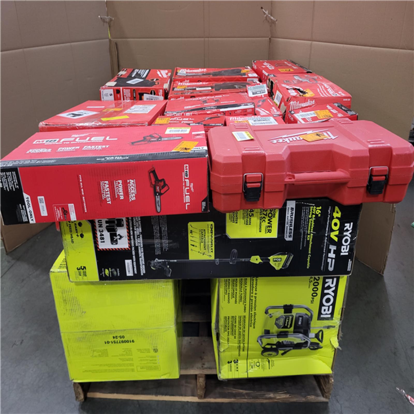 CALIFORNIA AS-IS TOOL PALLET