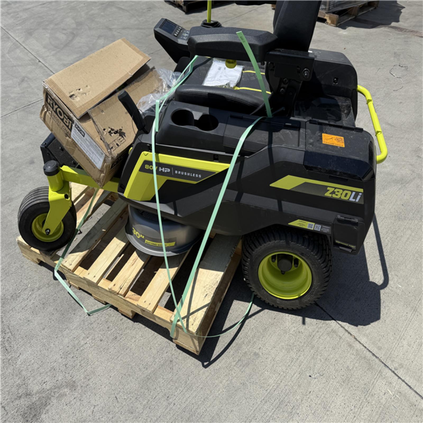 California AS-IS OUTDOOR POWER EQUIPMENT