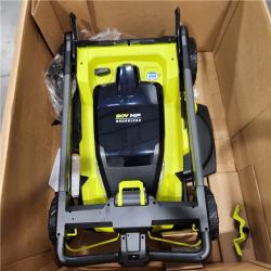 Dallas Location - As-Is RYOBI 80V HP Brushless Battery Cordless Electric 30 in. Mower with Battery and Charger