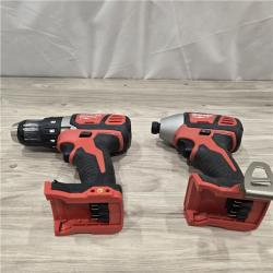 AS-IS Milwaukee 18V Cordless 2-Tool Drill/Driver and Impact Driver Kit