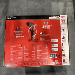 NEW!- Milwaukee M12 FUEL 12-Volt Li-Ion Brushless Cordless Hammer Drill Combo Kit  Reciprocating Saw  Flood Light W/2 Batteries (3-Tool)